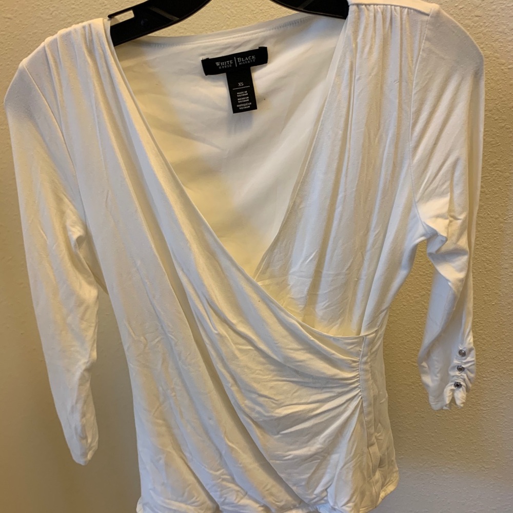 WHBM WHITE SHIRT